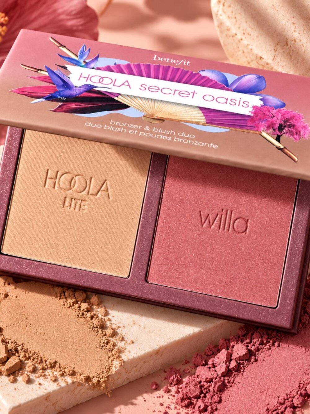 Benefit Hoola Secret Oasis Duo – Hoola Lite + Willa – Limited Edition NIB